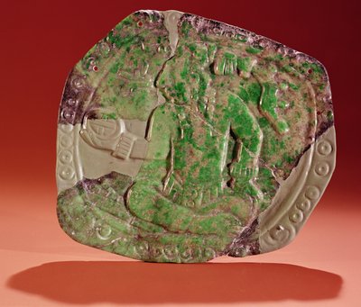 Pectoral of a king from Tikal Site, Guatemala by Mayan
